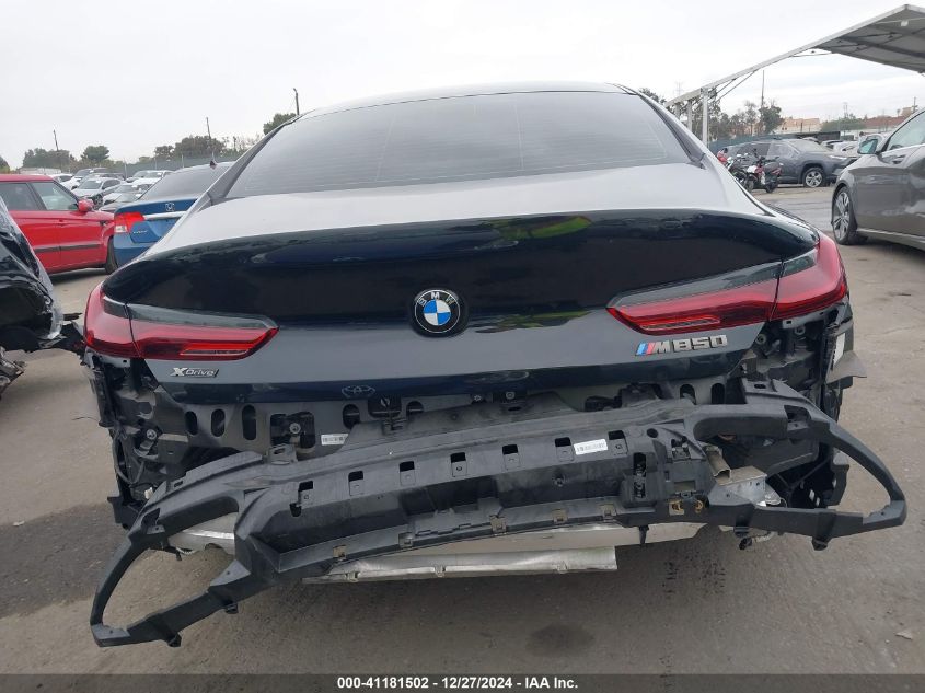 2021 BMW M850I Gtan Coupe xDrive VIN: WBAGV8C03MCF86689 Lot: 41181502