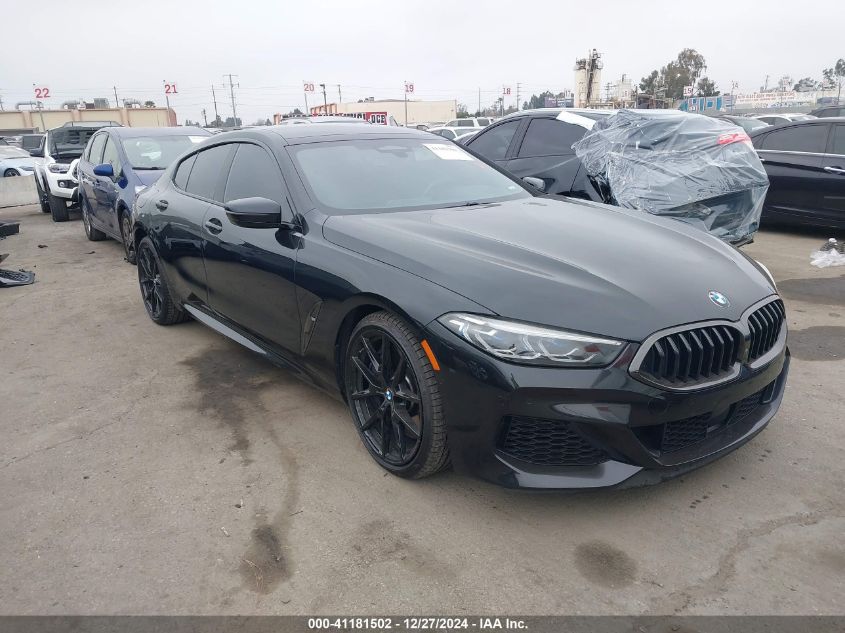 2021 BMW M850I Gtan Coupe xDrive VIN: WBAGV8C03MCF86689 Lot: 41181502