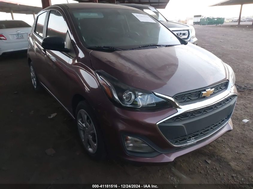 2021 Chevrolet Spark Fwd Ls Automatic VIN: KL8CB6SA6MC709044 Lot: 41181516