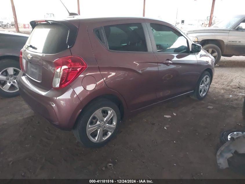 2021 Chevrolet Spark Fwd Ls Automatic VIN: KL8CB6SA6MC709044 Lot: 41181516