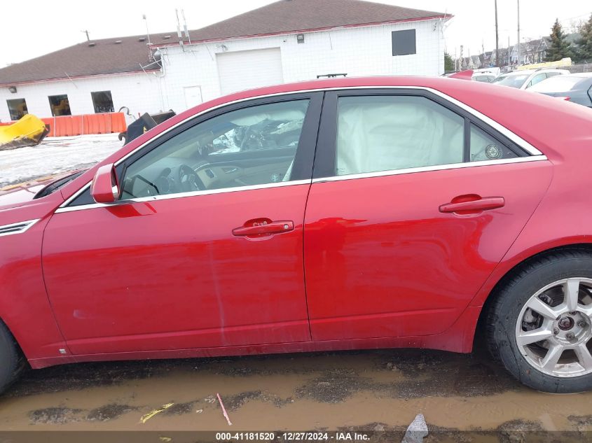 2009 Cadillac Cts Standard VIN: 1G6DS57V590139258 Lot: 41181520