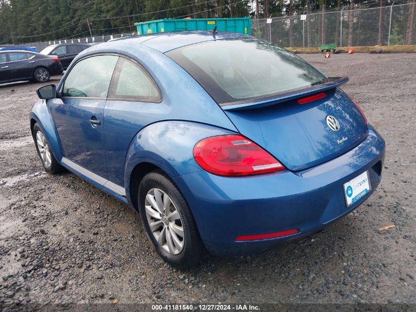 2016 Volkswagen Beetle 1.8T S VIN: 3VWF17AT1GM617274 Lot: 41181540