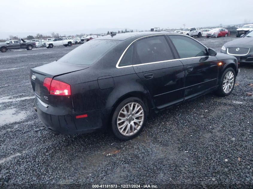 2008 Audi A4 2.0T/2.0T Special Edition/Se 2.0T VIN: WAUDF78E08A139279 Lot: 41181573