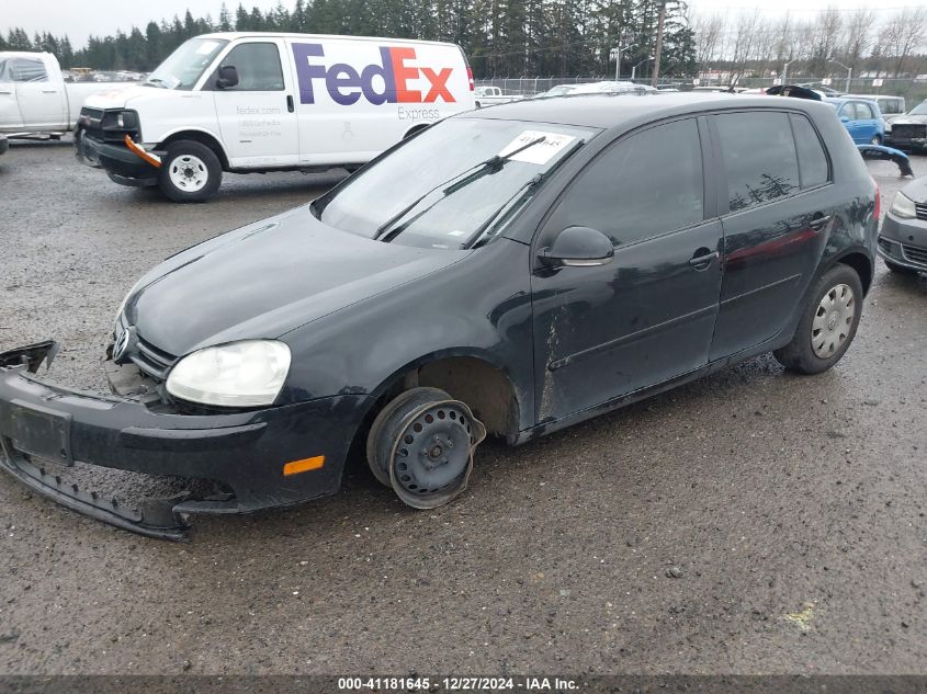 2007 Volkswagen Rabbit 4-Door VIN: WVWDR71K27W178631 Lot: 41181645