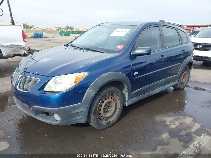 2006 Pontiac Vibe VIN: 5Y2SL65846Z411178 Lot: 41181875