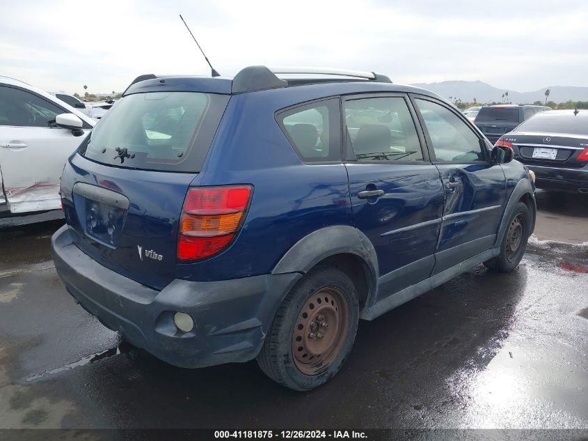 2006 Pontiac Vibe VIN: 5Y2SL65846Z411178 Lot: 41181875