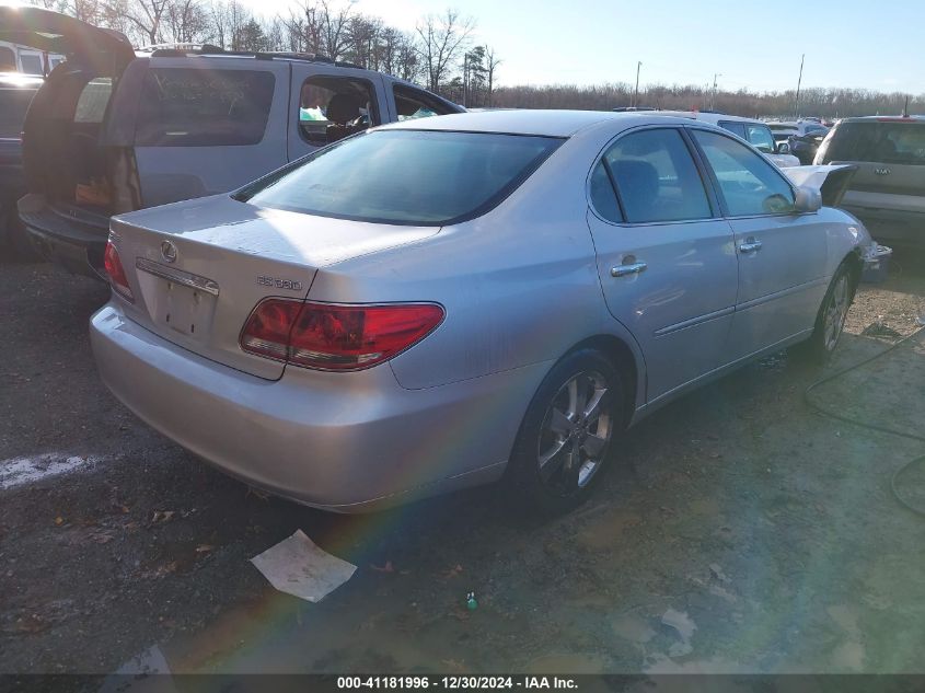 2005 Lexus Es 330 VIN: JTHBA30G055117817 Lot: 41181996