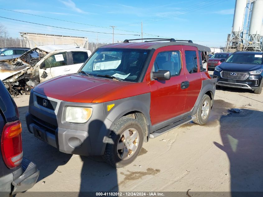 2004 Honda Element Ex VIN: 5J6YH286X4L015474 Lot: 41182012