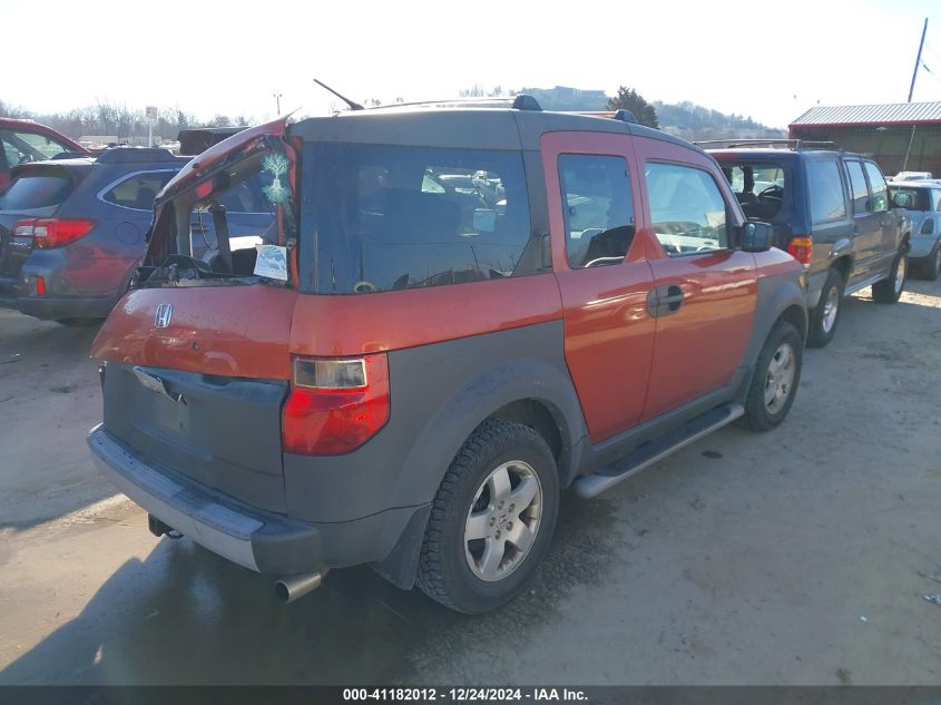 2004 Honda Element Ex VIN: 5J6YH286X4L015474 Lot: 41182012