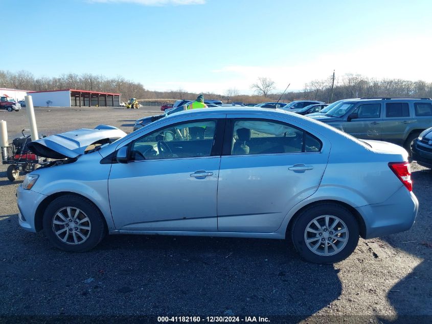 2017 Chevrolet Sonic Lt Auto VIN: 1G1JD5SG1H4107832 Lot: 41182160