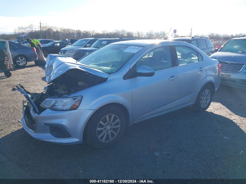 2017 Chevrolet Sonic Lt Auto VIN: 1G1JD5SG1H4107832 Lot: 41182160