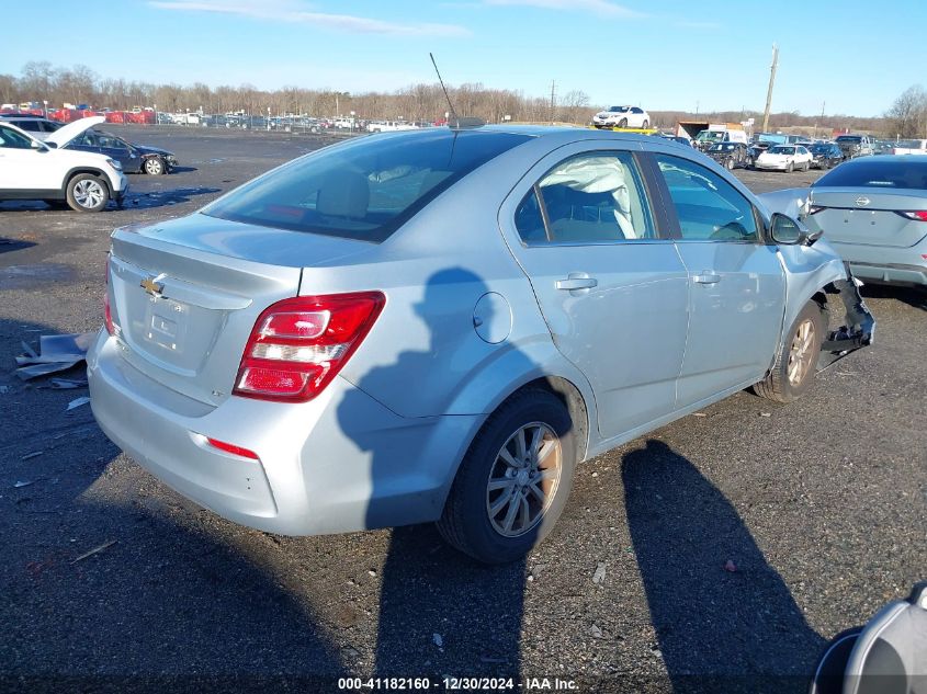 2017 Chevrolet Sonic Lt Auto VIN: 1G1JD5SG1H4107832 Lot: 41182160