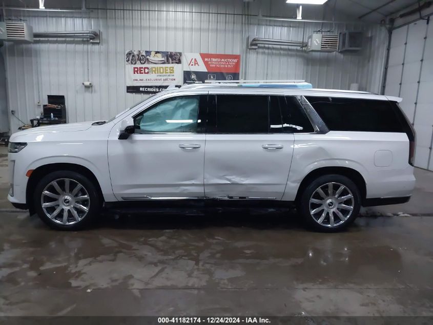 2022 Cadillac Escalade Esv 4Wd Premium Luxury Platinum VIN: 1GYS4MKL5NR274108 Lot: 41182174