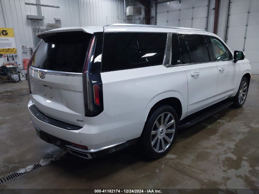 2022 Cadillac Escalade Esv 4Wd Premium Luxury Platinum VIN: 1GYS4MKL5NR274108 Lot: 41182174