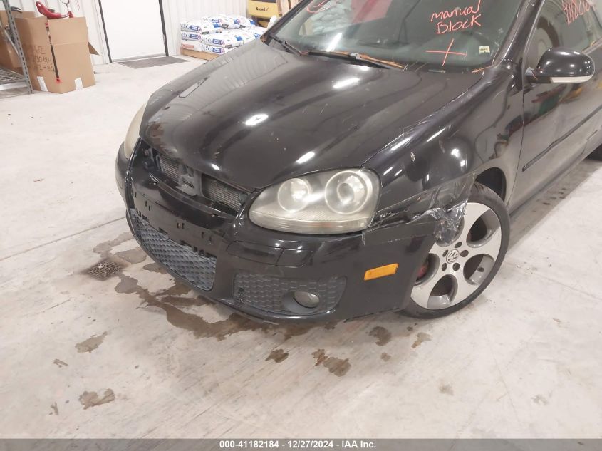 2007 Volkswagen Gti 2-Door VIN: WVWEV71K97W100962 Lot: 41182184