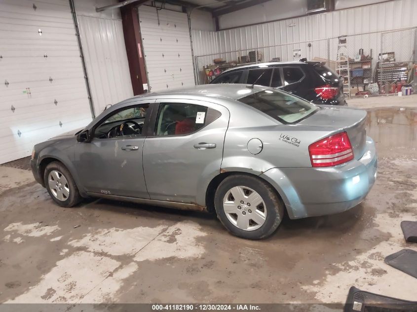 2010 Dodge Avenger Sxt VIN: 1B3CC4FB3AN101544 Lot: 41182190