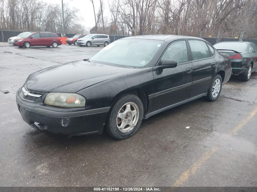 2005 Chevrolet Impala VIN: 2G1WF55E559377424 Lot: 41182198