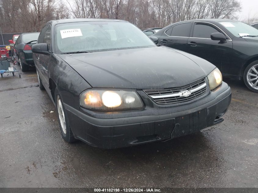 2005 Chevrolet Impala VIN: 2G1WF55E559377424 Lot: 41182198