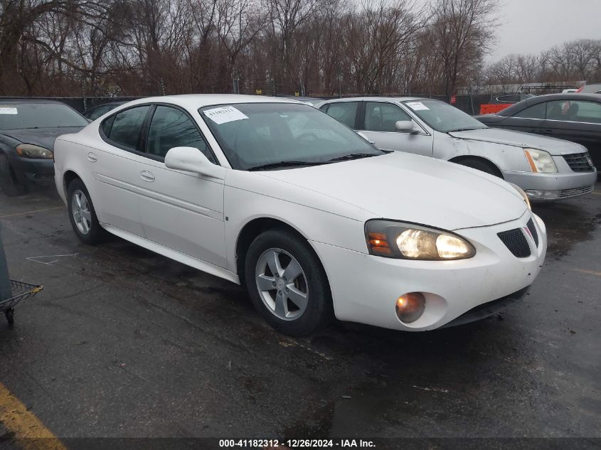 2007 Pontiac Grand Prix VIN: 2G2WP552571204020 Lot: 41182312