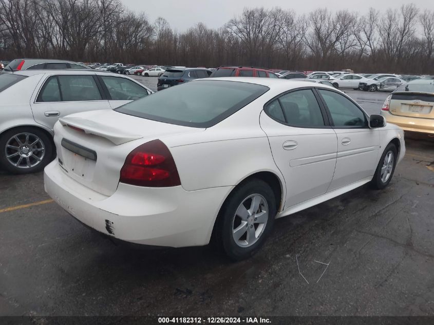 2007 Pontiac Grand Prix VIN: 2G2WP552571204020 Lot: 41182312