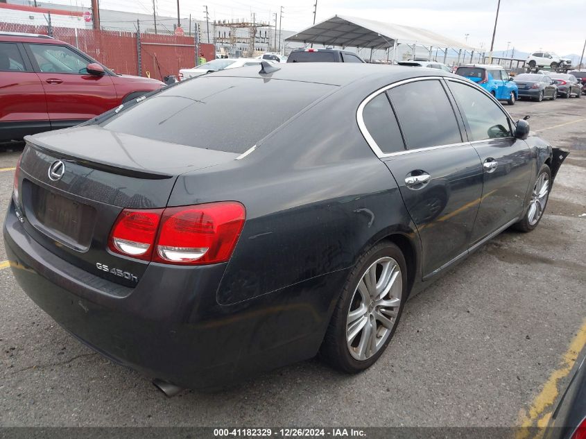 2007 Lexus Gs 450H 450H VIN: JTHBC96S875007206 Lot: 41182329