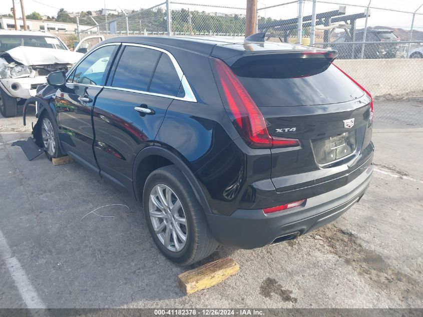 2022 Cadillac Xt4 Fwd Luxury VIN: 1GYAZAR43NF100453 Lot: 41182378