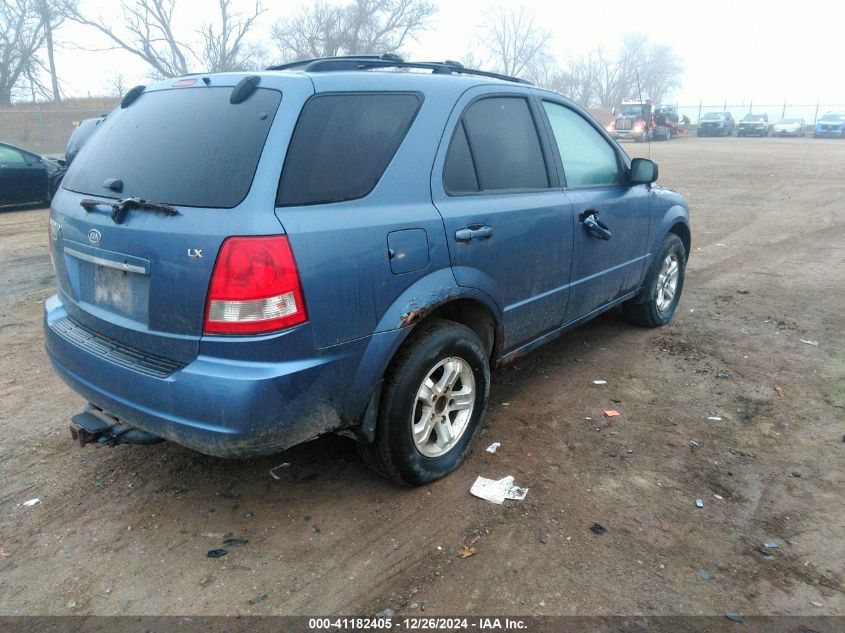 2005 Kia Sorento Ex/Lx VIN: KNDJC733555348901 Lot: 41182405