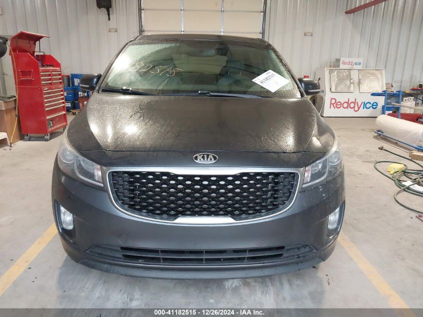 2015 Kia Sedona Sx VIN: KNDMC5C19F6037578 Lot: 41182515