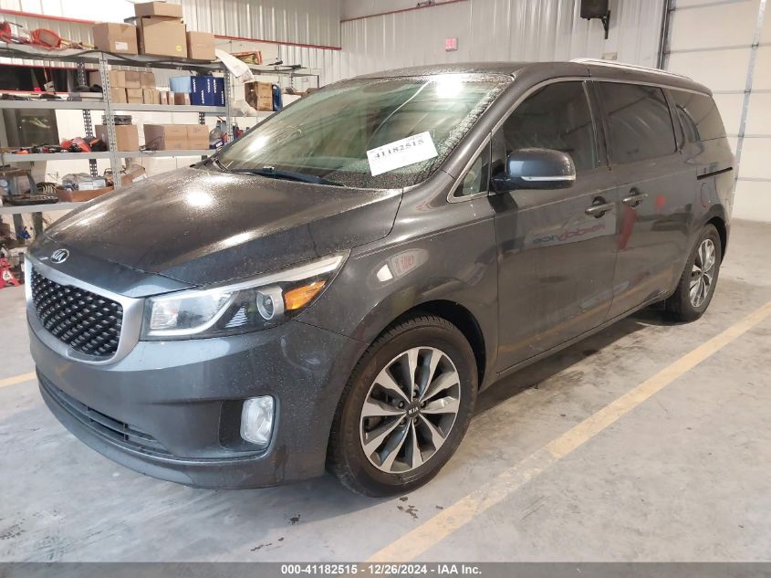 2015 Kia Sedona Sx VIN: KNDMC5C19F6037578 Lot: 41182515