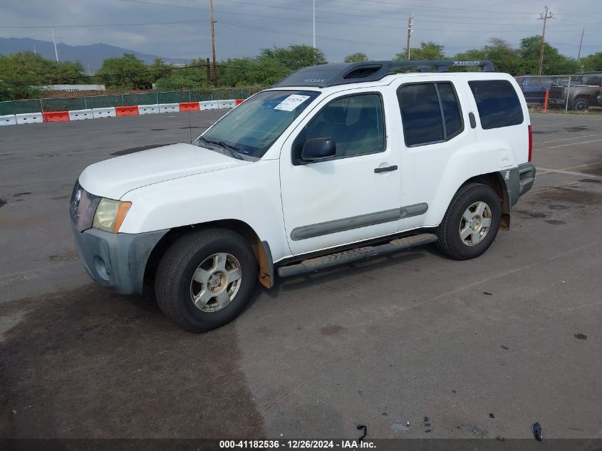 2005 Nissan Xterra S VIN: 5N1AN08UX5C602421 Lot: 41182536