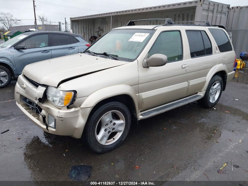 2001 Infiniti Qx4 Luxury VIN: JNRDR09Y71W220430 Lot: 41182637