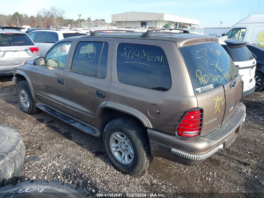 2001 Dodge Durango VIN: 1B4HS28N41F543713 Lot: 41182647