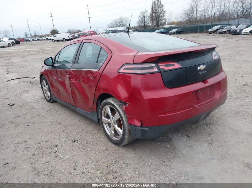 2012 Chevrolet Volt VIN: 1G1RB6E43CU103726 Lot: 41182723