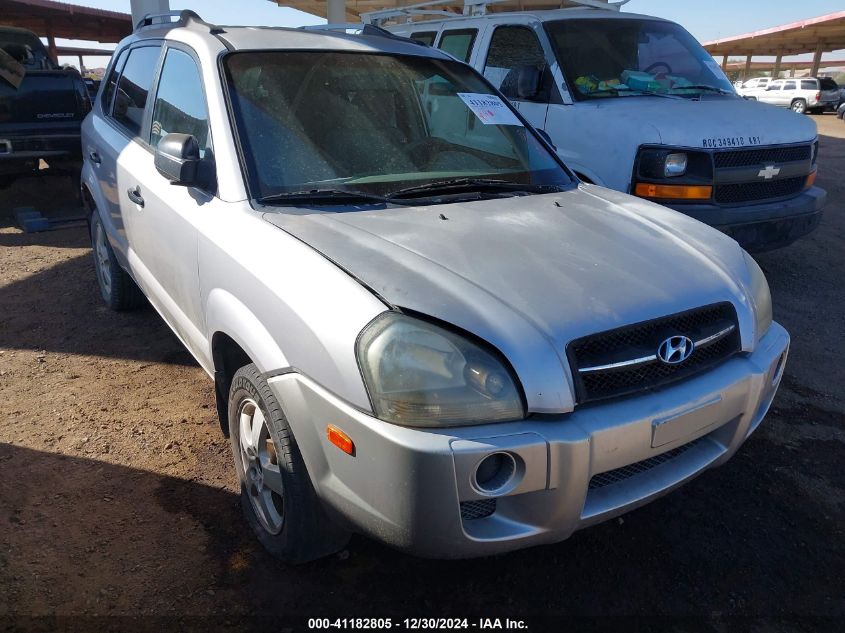 2005 Hyundai Tucson Gl VIN: KM8JM12B05U119448 Lot: 41182805