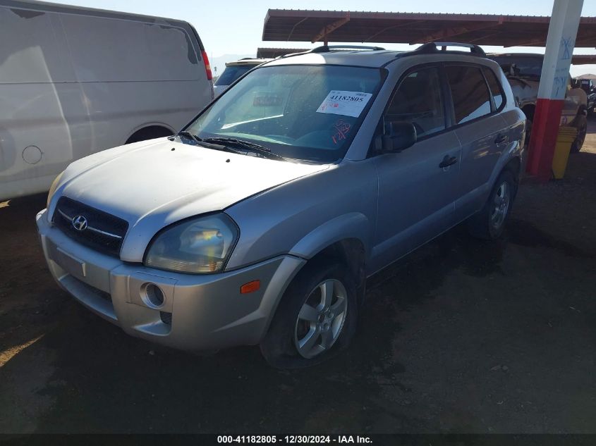 2005 Hyundai Tucson Gl VIN: KM8JM12B05U119448 Lot: 41182805