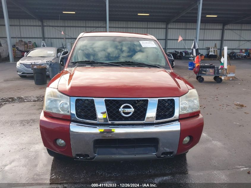 2004 Nissan Titan Se VIN: 1N6AA07B24N516519 Lot: 41182833