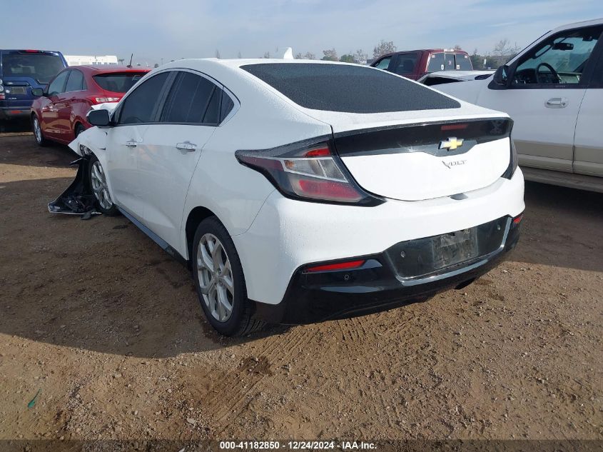 2018 Chevrolet Volt Premier VIN: 1G1RD6S50JU110573 Lot: 41182850