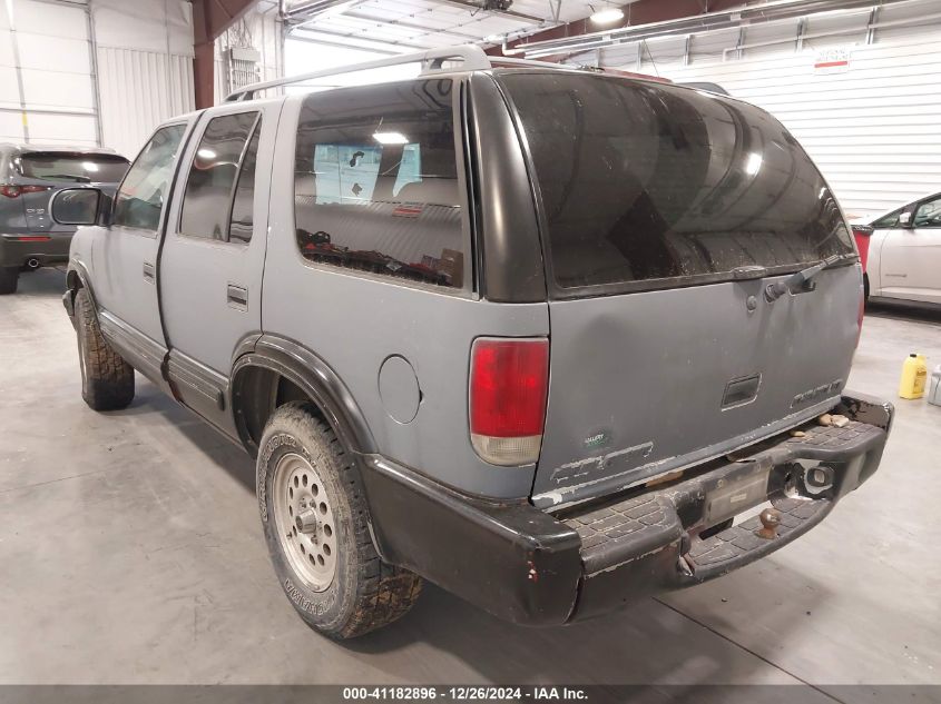 2000 Chevrolet Blazer Lt VIN: 1GNDT13W2Y2338828 Lot: 41182896