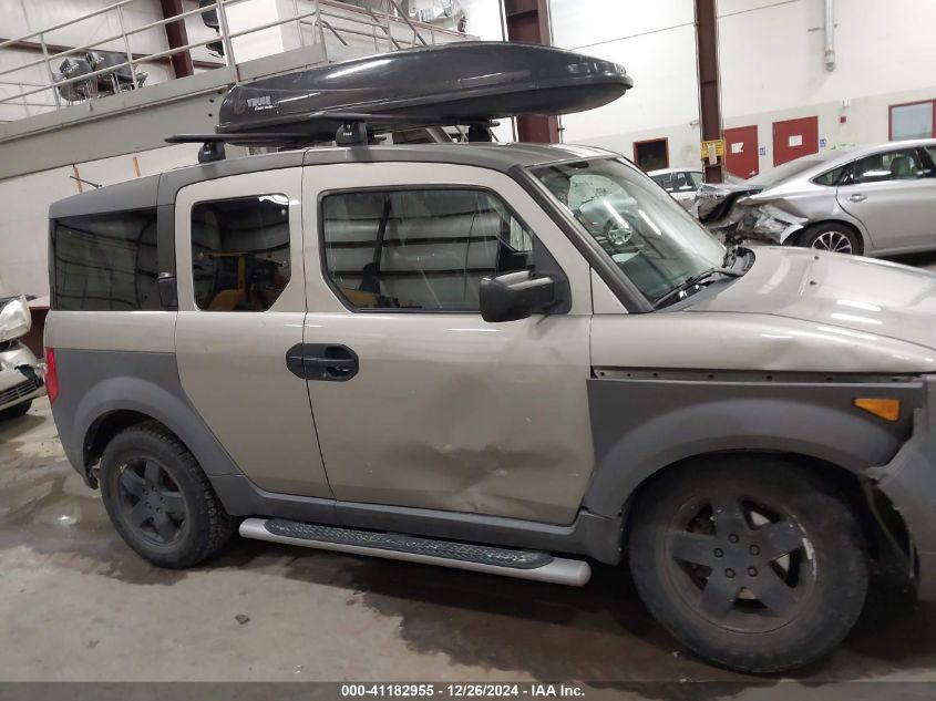 2003 Honda Element Ex VIN: 5J6YH28553L040840 Lot: 41182955