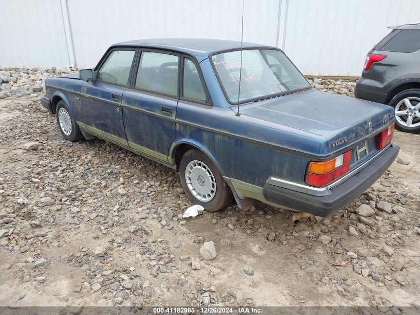 1992 Volvo 240 Gl VIN: YV1AS8808N1477658 Lot: 41182985