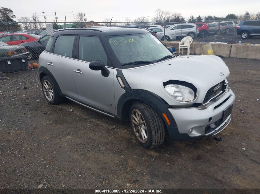 2015 Mini Countryman Cooper S VIN: WMWZC5C56FWP48354 Lot: 41183009