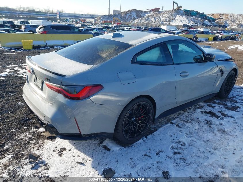 2022 BMW M4 Competition VIN: WBS43AZ04NCJ28077 Lot: 41183055