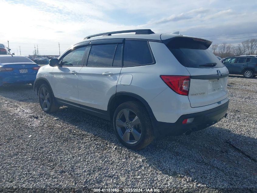 2020 Honda Passport Awd Touring VIN: 5FNYF8H90LB016644 Lot: 41183065