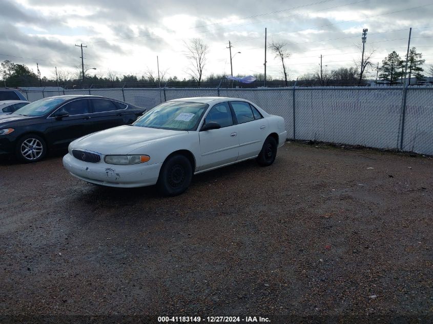 2003 Buick Century Custom VIN: 2G4WS52JX31270221 Lot: 41183149