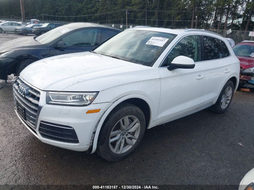 2020 Audi Q5 Premium 45 Tfsi Quattro S Tronic/Titanium Premium 45 Tfsi Quattro S Tronic VIN: WA1ANAFY9L2031372 Lot: 41183187