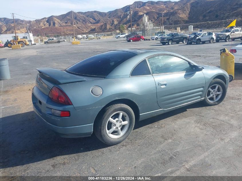 2001 Mitsubishi Eclipse Gs VIN: 4A3AC44GX1E168742 Lot: 41183236