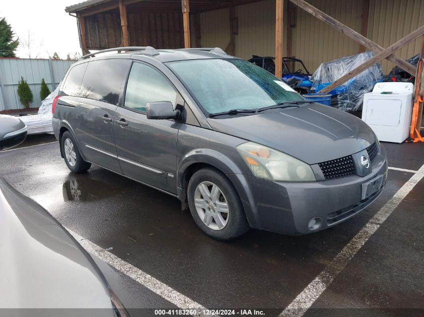 2006 Nissan Quest 3.5 Sl VIN: 5N1BV28U26N100038 Lot: 41183260