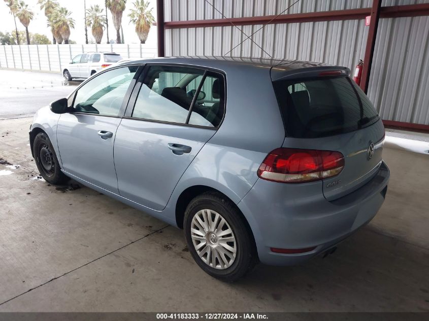 2011 Volkswagen Golf 2.5L 4-Door VIN: WVWDB7AJ6BW149234 Lot: 41183333