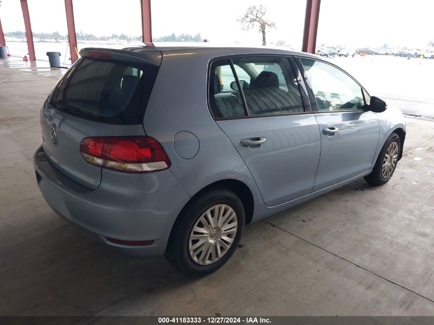 2011 Volkswagen Golf 2.5L 4-Door VIN: WVWDB7AJ6BW149234 Lot: 41183333