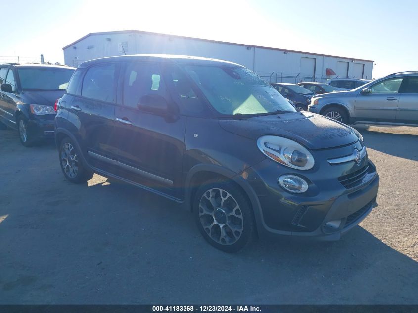 2014 Fiat 500L Trekking VIN: ZFBCFADH3EZ008214 Lot: 41183368